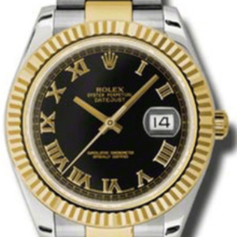 Rolex 116333 bkro Datejust II 41mm - Steel and Gold Yellow Gold