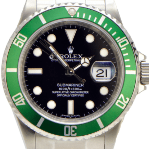 Rolex Submariner 50th Anniversary Ed Green Bezel and Black