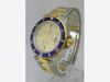 Rolex Submariner/2 Tone /Gold Face/Blue Bezel/16613