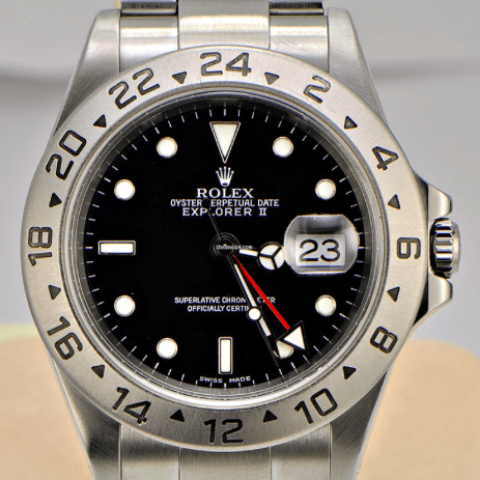Rolex Explorer II 40mm / Black Dial / Y Series / 16570