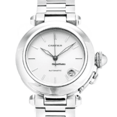 Cartier Pasha C steel 35mm W31010M7