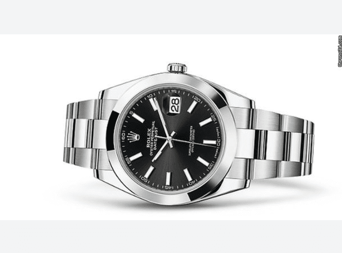 Rolex Datejust 41 Black Stick dial