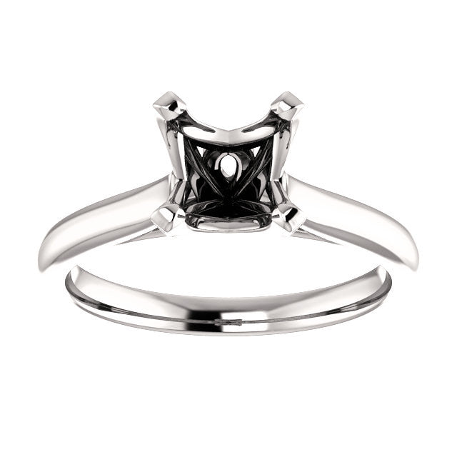 Square Engagement Ring Mounting