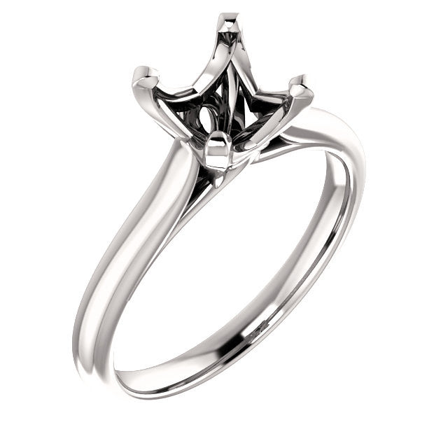 Square Engagement Ring Mounting