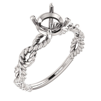 Solitaire Engagement Ring Mounting