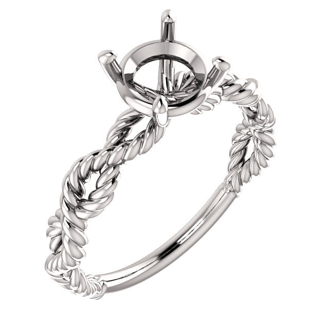 Solitaire Engagement Ring Mounting