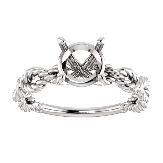 Solitaire Engagement Ring Mounting