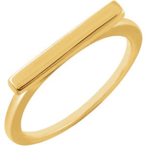 Thin Bar Ring