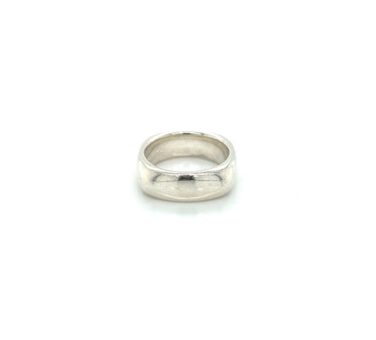 Authentic Vintage Tiffany & Co. 2003 Sterling Silver Men's Band Ring Size 11.25