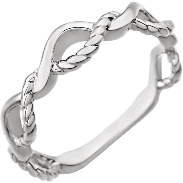 Twisted Rope Ring