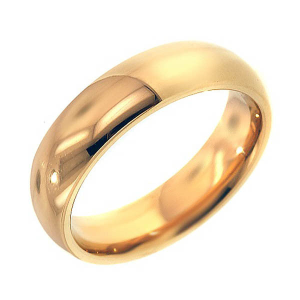 "WEDB01088" 14K Yellow Gold 5mm Wedding Band