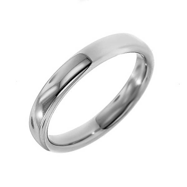"WEDB01101" 4mm Platinum Wedding Ring in Platinum 4mm