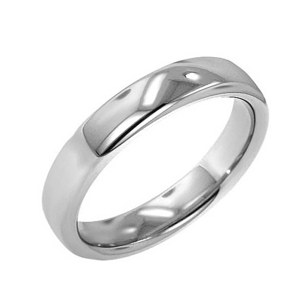 "WEDB01102" 5mm Platinum Wedding Ring in Platinum 5mm