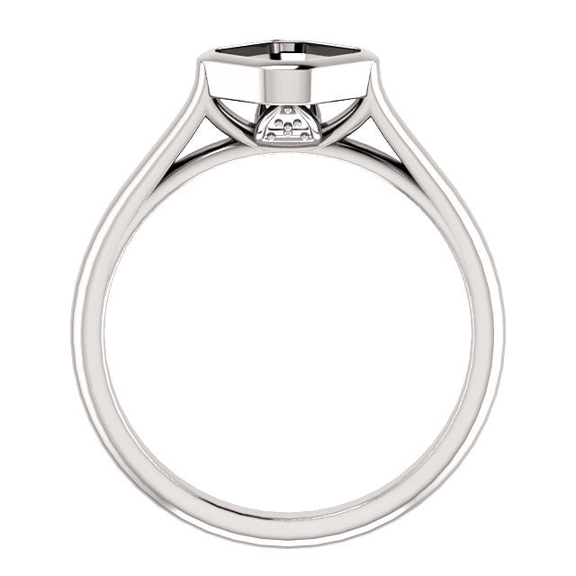 Solitaire Asscher Cut Setting