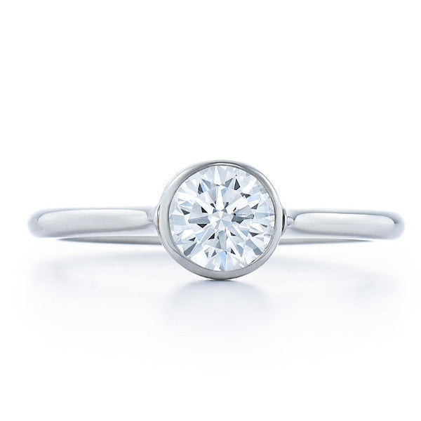 "ENGR02530" Bezel Style Diamond Engagement Ring