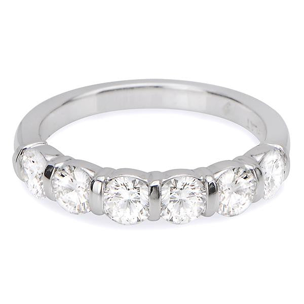 "DBAND01580" Diamond Wedding Band in Platinum