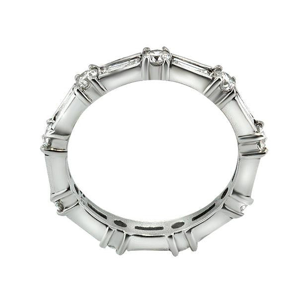 "ETNBD01344" Diamond Eternity Band in 14K White Gold 1.52 ct. tw.