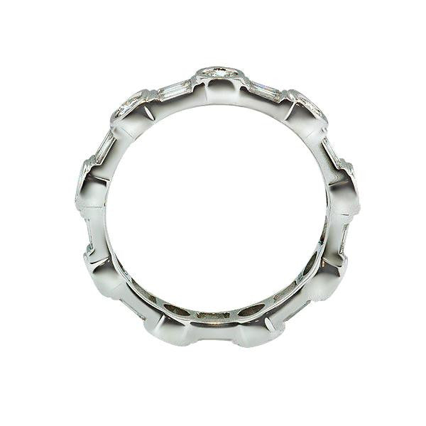 "ETNBD01605" Diamond Eternity Band in 18K White Gold 1.36 ct. tw.