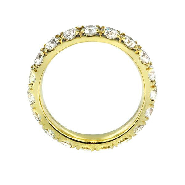 "ETNBD01609" 2.61 Carat Diamond Eternity Band in 18K Yellow Gold 2.61 ct. tw.