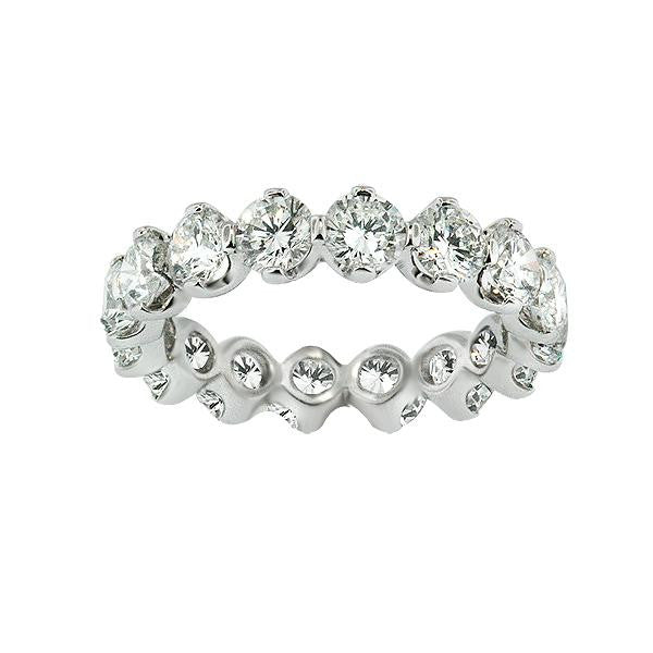 "ETNBD01642" 3.91 Carat Diamond Eternity Band in Platinum 3.91 ct. tw. ETNBD01642