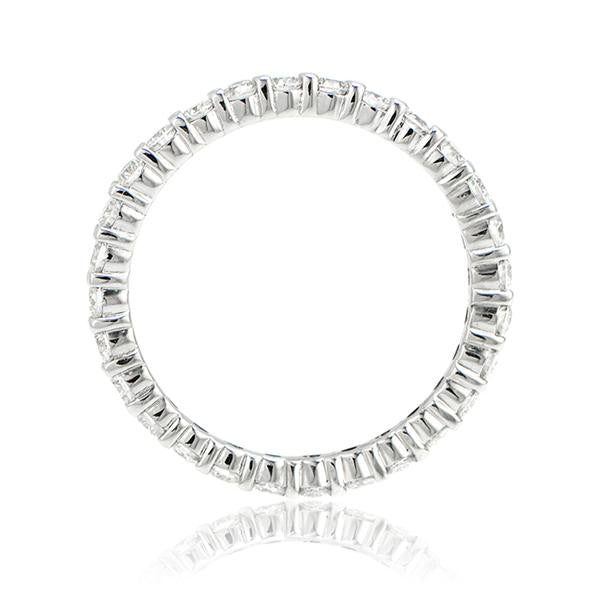 "ETNBD01774" Diamond Eternity Wedding Band18k White Gold