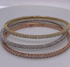 14K Stackable Flex Bracelets - Available Individually or As A Set