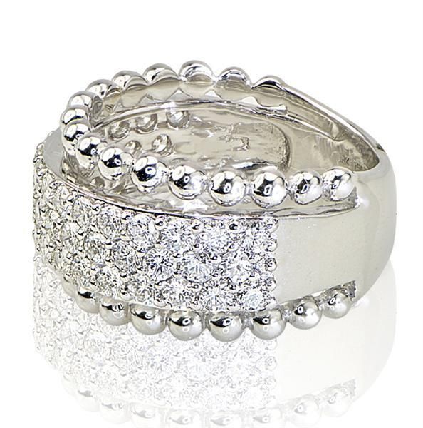 "LADRG01648" 18K White Gold Ladies Diamond Ring