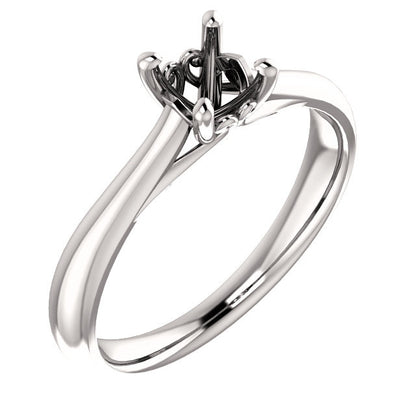 Solitaire Engagement Ring Mounting