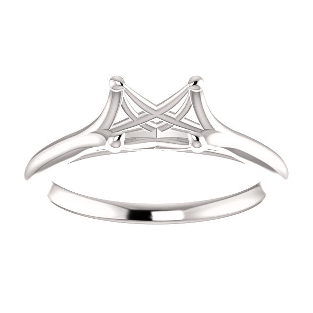 Round Solitaire Ring Mounting