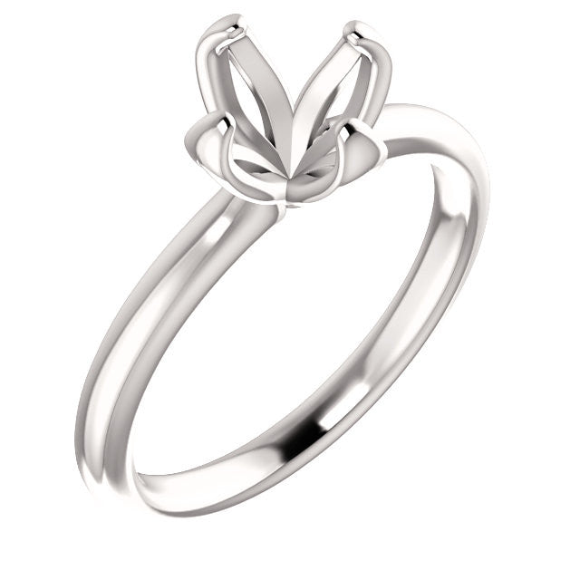 Solitaire Engagement Ring Mounting