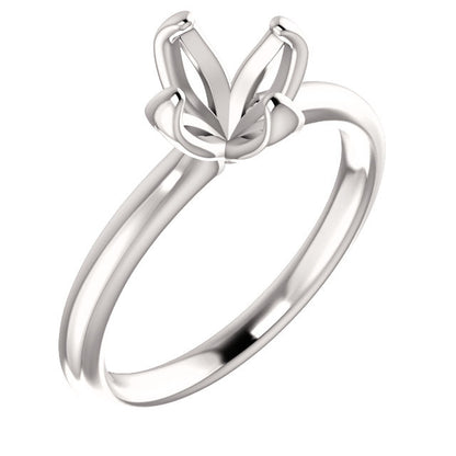 Solitaire Engagement Ring Mounting