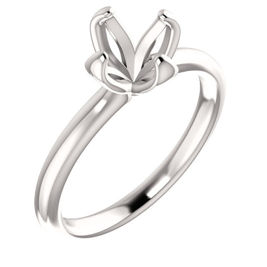 Solitaire Engagement Ring Mounting