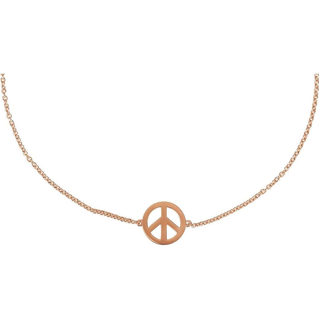 Petite Peace Sign Bracelet