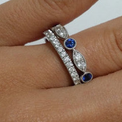 "DBAND01919" Art Deco Inspired Stackable Jazzy Band
