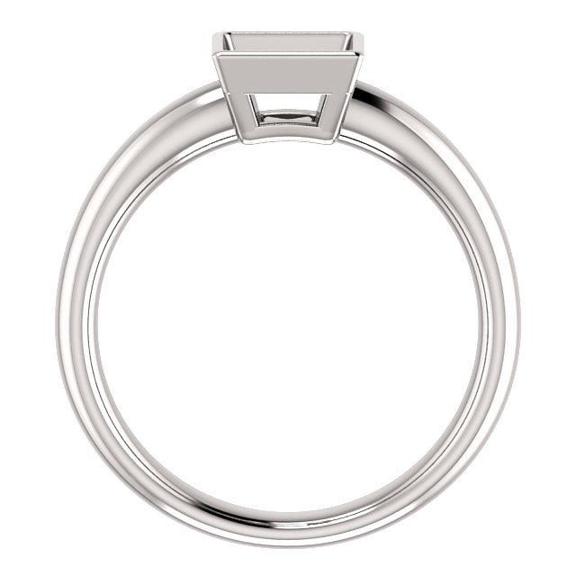 Square Engagement Ring Mounting