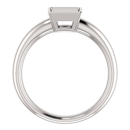 Square Engagement Ring Mounting