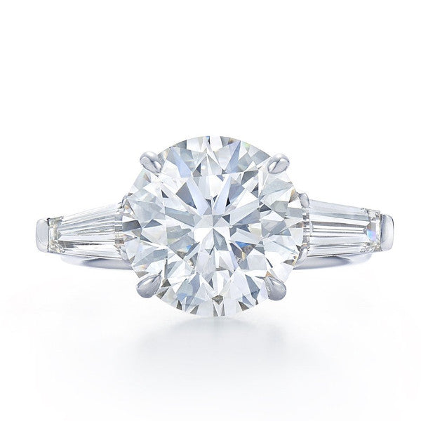 Three Stone Diamond Engagement Ring